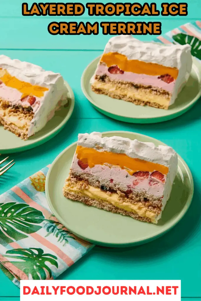 Tropical Ice Cream Terrine