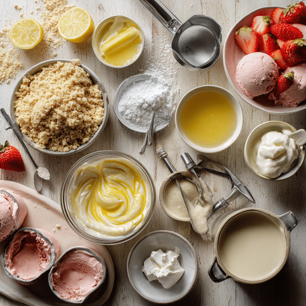 Frozen Pavlova ingredients