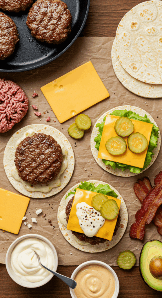 Big Mac Smash Burgers ingredients